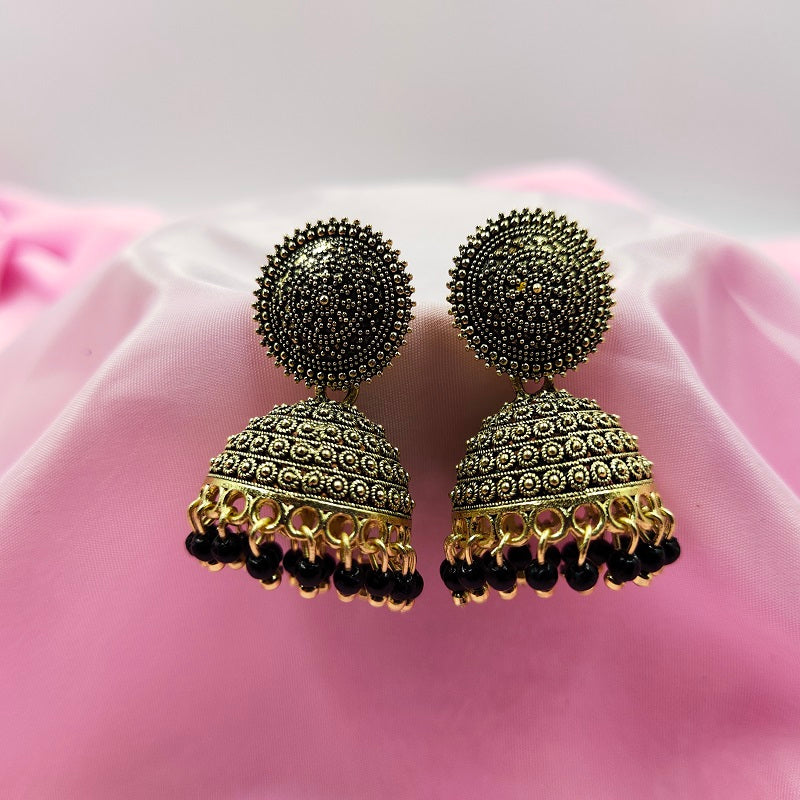 Buy Indian Jhumka Earrings Jewelry/punjabi Gold Wedding Indian Jewelry  ,pink, Maroon Jhumka Indain Earrings/bridal Jhumka Legend Earrings Online  in India - Etsy